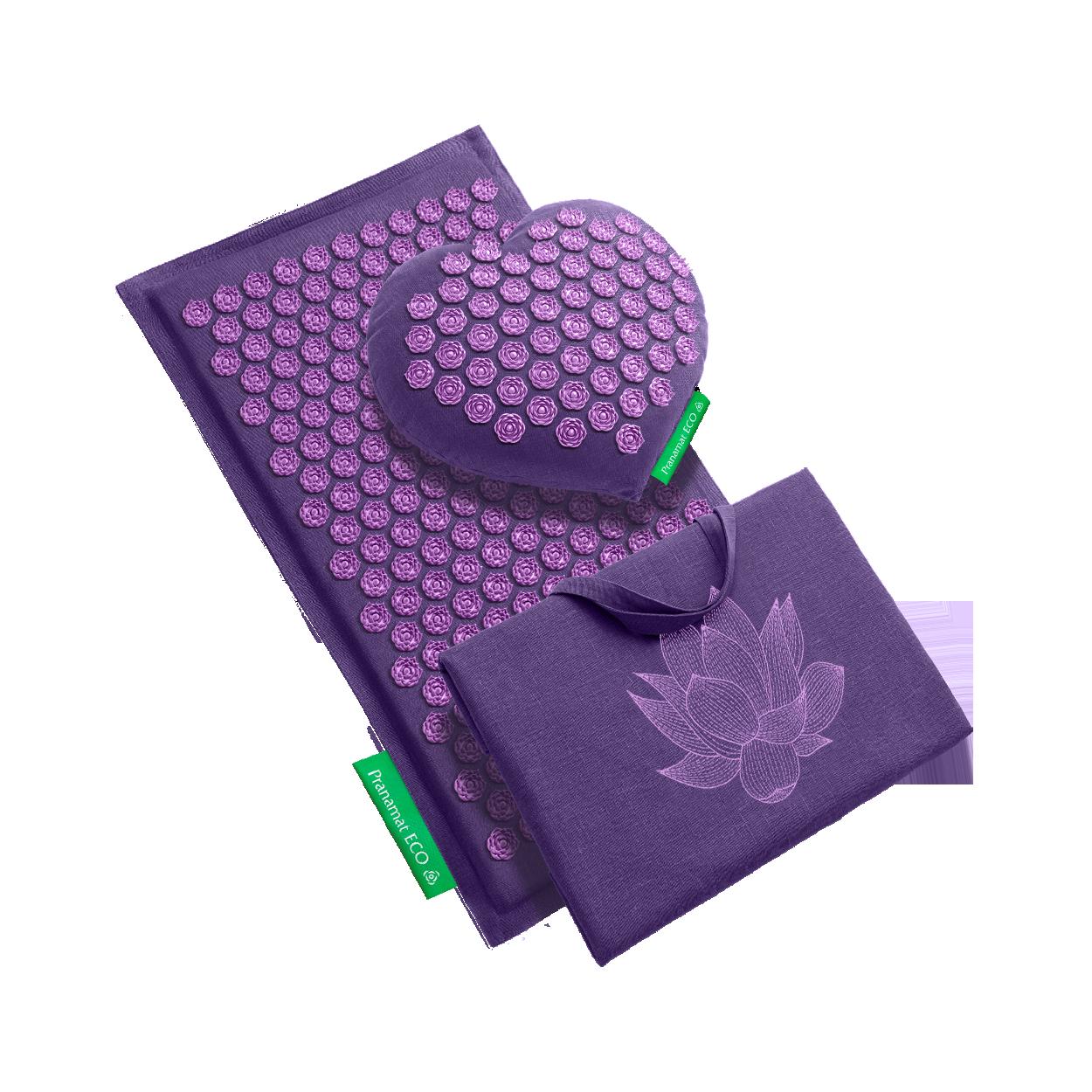 Pranamat Mat + Hart + Grote Tas Violet & Violet