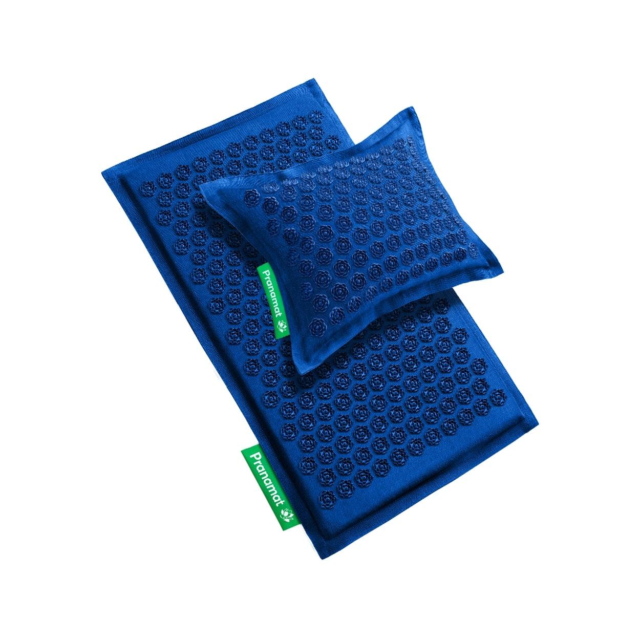 Mat + Kussen (Monaco Blue)