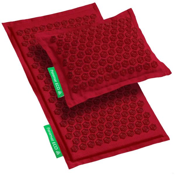 Pranamat ECO + PranaPillow Dark Red